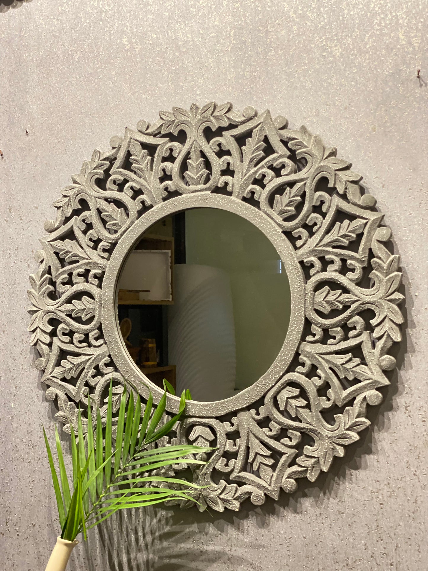 Carved Mirror