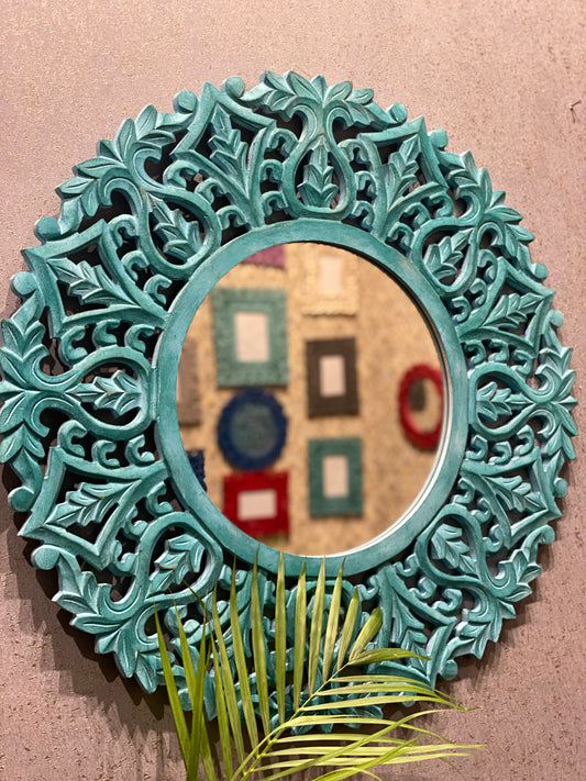 Carved Mirror