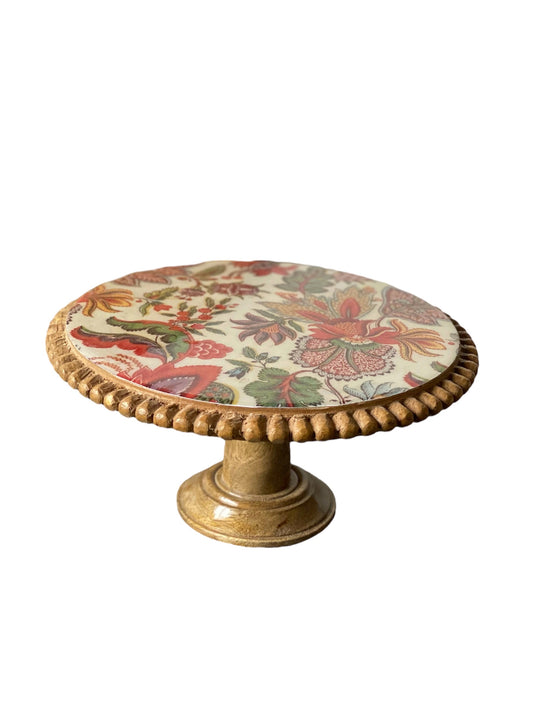 Crimson Blossom Cake stand