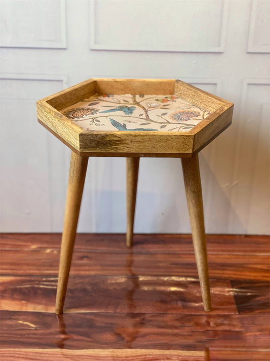 Hummingbird Haven Hex Table